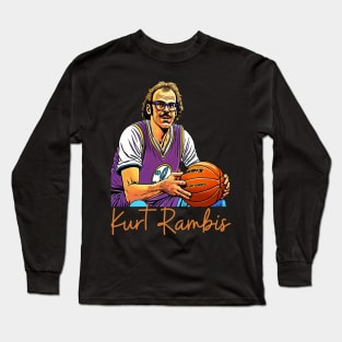 Kurt Rambis Vintage Style Long Sleeve T-Shirt